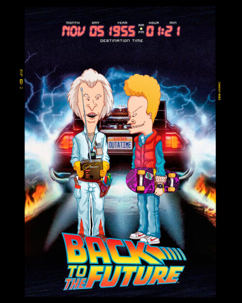 Beavis and Butthead Back to The Future