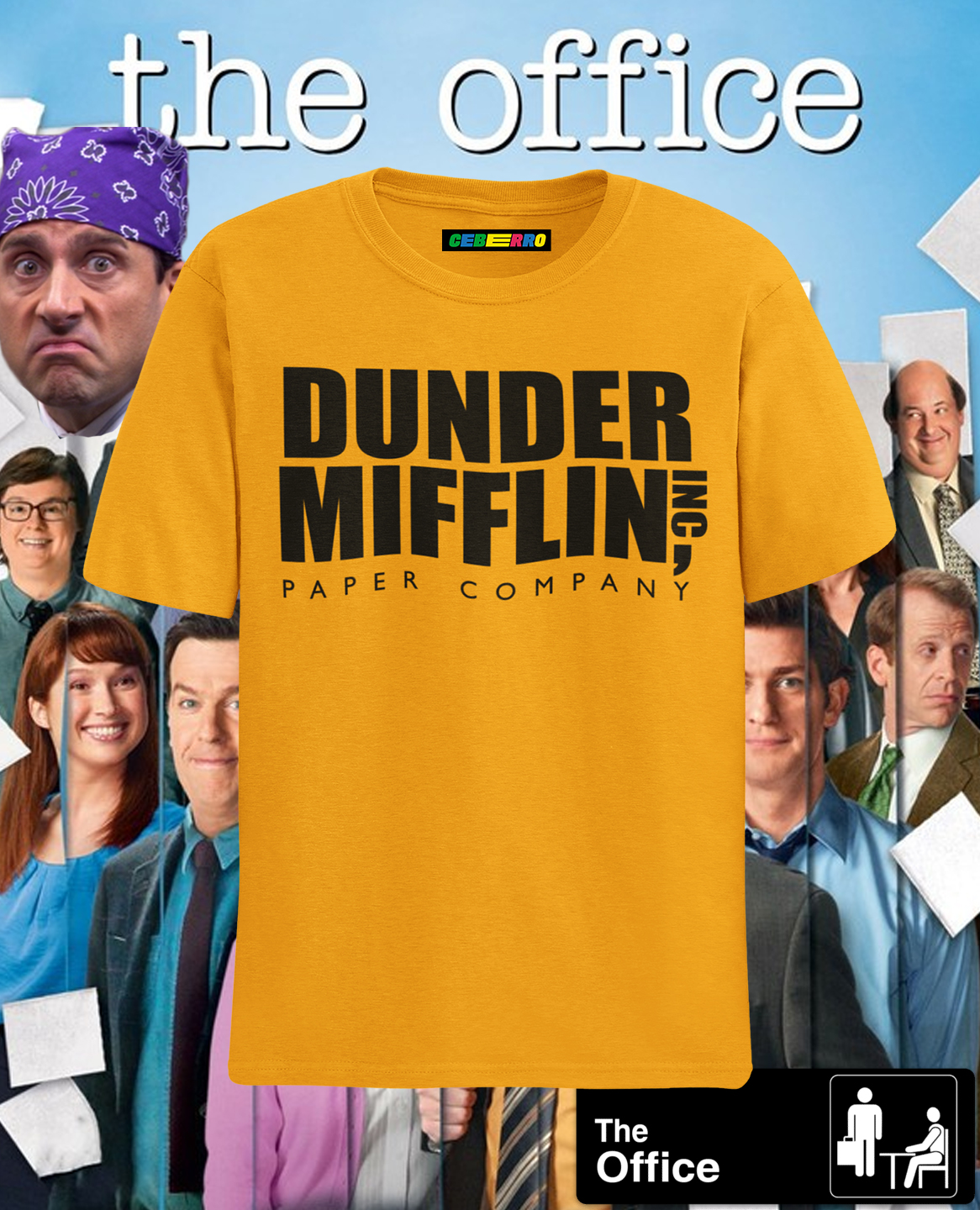 The Office Dundler Mifflin Camiseta