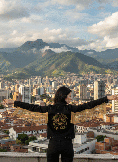 Chaqueta Queen Flecos