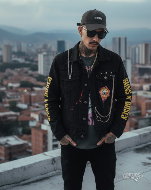 CHAQUETA JEAN GUNS N ROSES - Imagen 4