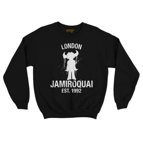 Jamiroquai London Buzo Cuello Redondo