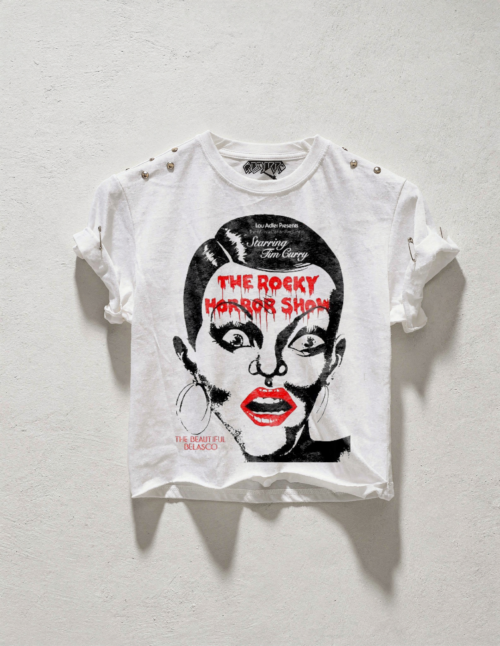 The rocky horror picture show Rock Crop Blanco